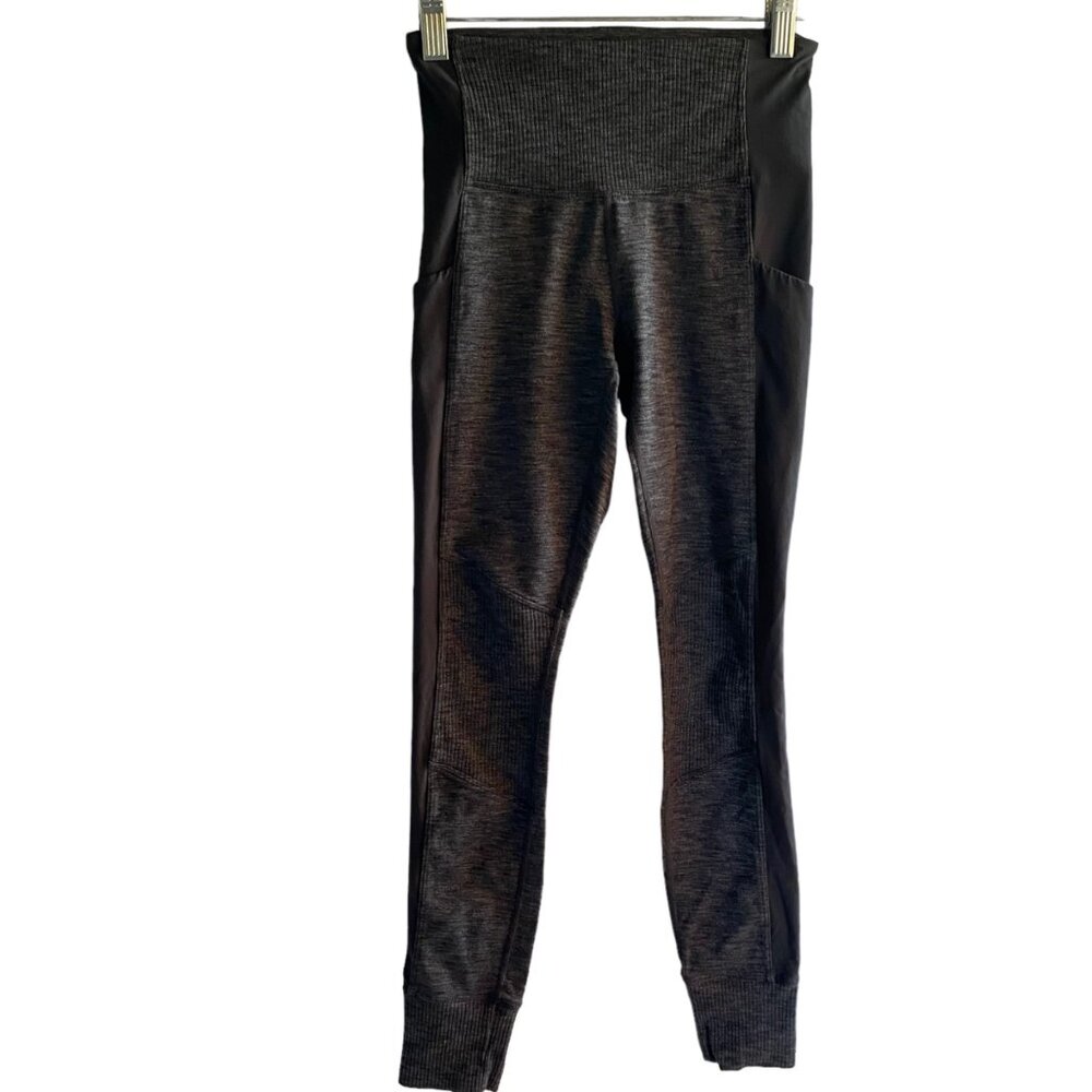 Athleta Womens Excursion Hybrid Jogger Leggings XXS Tight Pockets Gray 405666-01